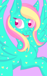 Size: 980x1580 | Tagged: safe, artist:evereveron, starglow, g1, my little pony tales, solo