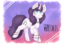 Size: 944x672 | Tagged: safe, artist:zahira96, oc, oc only, oc:star music dales, pony, unicorn, female, mare, solo