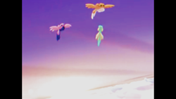 Size: 1024x576 | Tagged: safe, edit, screencap, pegasus, pony, my little pony: the movie, cloud