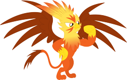 Size: 3576x2257 | Tagged: safe, artist:porygon2z, oc, oc only, oc:blaze, griffon, simple background, solo, transparent background