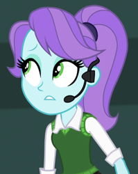 Size: 462x579 | Tagged: safe, screencap, equestria girls, movie magic, spoiler:eqg specials, assistant, background human, cropped, solo