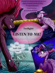 Size: 3000x4000 | Tagged: safe, artist:goldengriffiness, tempest shadow, twilight sparkle, twilight sparkle (alicorn), alicorn, pony, comic:solace, my little pony: the movie, comic