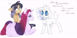 Size: 12364x6144 | Tagged: safe, artist:frozensoulpony, oc, oc only, oc:crystal clear, oc:iolite pie, oc:strawberry essence, pony, unicorn, absurd resolution, colt, female, male, mare, offspring, parent:maud pie, parent:party favor, parent:pinkie pie, parent:rare find, parents:partypie, song reference, traditional art