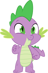 Size: 3000x4540 | Tagged: safe, artist:demigod-spike, spike, dragon, the crystal empire, cute, high res, simple background, solo, spikabetes, transparent background, vector