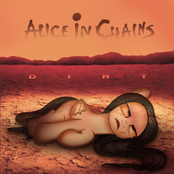 Size: 1500x1500 | Tagged: safe, artist:aldobronyjdc, pony, album cover, alice in chains, female, mare, ponified, ponified album cover, solo