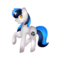 Size: 1400x1450 | Tagged: safe, artist:wintersporkle, oc, oc only, oc:cappie, pony, unicorn, 2018 community collab, derpibooru community collaboration, male, simple background, smiling, solo, stallion, transparent background