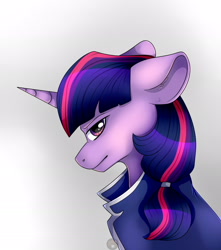 Size: 1816x2056 | Tagged: safe, artist:racheldantes, twilight sparkle, twilight sparkle (alicorn), alicorn, pony, clothes, crossover, ear fluff, female, looking at you, mare, mondego, monsparkle, solo, the count of monte cristo, the count of monte rainbow