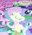 Size: 761x822 | Tagged: safe, fluttershy, pinkie pie, spike, twilight sparkle, butterfly, dragon, earth pony, mouse, pegasus, pony, squirrel, 2011, comics, deutsch, german, magazine, nostalgia, photo, s1, twilight is a lion