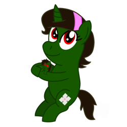 Size: 1200x1200 | Tagged: safe, artist:toyminator900, oc, oc only, oc:nahuelin, oc:nahuelina, pony, unicorn, 2018 community collab, derpibooru community collaboration, plushie, simple background, transparent background