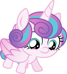 Size: 1728x1891 | Tagged: safe, artist:davidsfire, princess flurry heart, alicorn, pony, baby, baby pony, cute, female, flurrybetes, simple background, solo, transparent background, vector