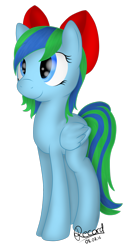 Size: 1024x1829 | Tagged: safe, artist:recordmelodie, oc, oc only, oc:asoka white, pegasus, pony, commission