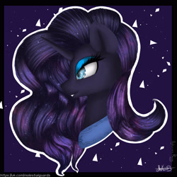 Size: 3000x3000 | Tagged: safe, artist:amywhooves, idw, nightmare rarity, pony, female, mare, solo