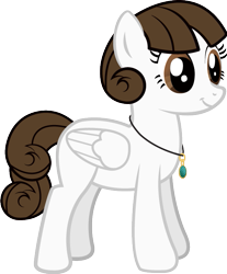 Size: 589x710 | Tagged: safe, artist:andrevus, oc, oc only, pegasus, pony, jewelry, pendant, simple background, solo, transparent background