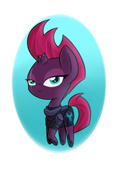 Size: 2400x3600 | Tagged: safe, artist:vcm1824, derpibooru import, tempest shadow, my little pony: the movie, chibi, giant head, simple background, solo, transparent background