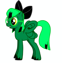 Size: 459x468 | Tagged: artist needed, safe, derpibooru import, oc, oc only, oc:sour ball, pony creator, simple background, solo, white background