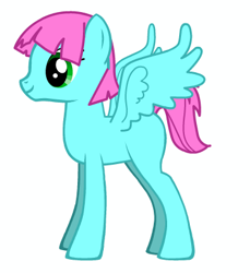 Size: 374x408 | Tagged: artist needed, safe, derpibooru import, oc, oc only, oc:april showers, pony creator, simple background, solo, white background