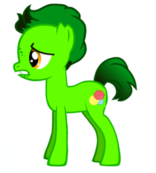 Size: 327x364 | Tagged: artist needed, safe, derpibooru import, oc, oc only, oc:gumball goof, pony creator, simple background, solo, white background