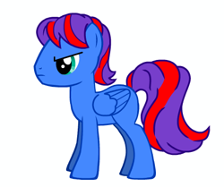 Size: 467x390 | Tagged: artist needed, safe, derpibooru import, oc, oc only, oc:knockout, pony creator, simple background, solo, white background