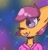 Size: 720x749 | Tagged: safe, artist:fatmathetomato, derpibooru import, scootaloo, oc, oc:ponytale scootaloo, anthro, comic:ponytale, pixel art, solo