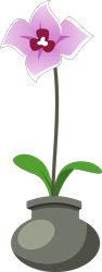 Size: 4096x10916 | Tagged: safe, artist:amarthgul, derpibooru import, .ai available, .svg available, absurd resolution, flower, flower pot, mistmane's flower, no pony, plant, simple background, transparent background, vector