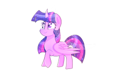 Size: 1024x576 | Tagged: safe, artist:lynchristina, derpibooru import, twilight sparkle, twilight sparkle (alicorn), alicorn, pony, female, mare, simple background, transparent background