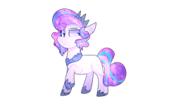 Size: 1024x576 | Tagged: safe, artist:lynchristina, derpibooru import, princess flurry heart, alicorn, pony, female, mare, simple background, solo, transparent background