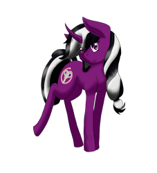 Size: 1546x1701 | Tagged: safe, artist:midnightfire1222, derpibooru import, oc, oc only, oc:magpie, unicorn, simple background, solo, transparent background