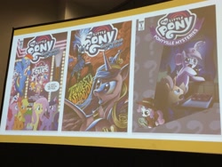 Size: 3264x2448 | Tagged: safe, artist:agnesgarbowska, artist:andypriceart, artist:tonyfleecs, derpibooru import, idw, spoiler:comic, spoiler:comic66, spoiler:comic67, spoiler:comicponyvillemysteries1, ponyville mysteries, wondercon