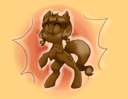 Size: 1058x824 | Tagged: safe, artist:shusu, derpibooru import, oc, oc only, earth pony, pony, chocolate, food, solo