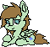 Size: 59x56 | Tagged: safe, artist:lofis, derpibooru import, oc, oc only, oc:mint chocolate, pegasus, pony, female, looking at you, lying down, mare, paint.net, pixel art, simple background, solo, transparent background