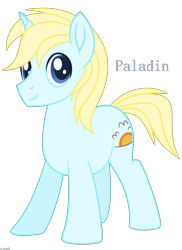 Size: 1679x2304 | Tagged: safe, artist:diamondmlpocean, derpibooru import, oc, oc:paladin, pony, unicorn, male, simple background, solo, stallion, transparent background