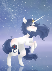 Size: 800x1079 | Tagged: safe, artist:riressa, derpibooru import, oc, oc:starlocks, unicorn, solo