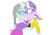 Size: 2200x1559 | Tagged: safe, artist:bigpurplemuppet99, derpibooru import, diamond tiara, silver spoon, equestria girls, female, kissing, lesbian, shipping, silvertiara, simple background, transparent background