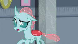 Size: 1280x720 | Tagged: safe, derpibooru import, screencap, ocellus, changedling, changeling, school daze, raised eyebrow, running, solo