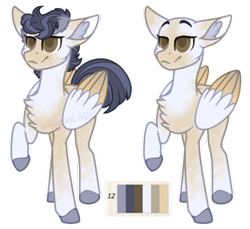 Size: 400x366 | Tagged: safe, artist:wishing-well-artist, derpibooru import, oc, oc only, pegasus, pony, bald, chest fluff, male, raised hoof, reference sheet, simple background, solo, stallion, transparent background