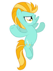 Size: 900x1200 | Tagged: safe, artist:ponylove-aka-fler, derpibooru import, lightning dust, pegasus, pony, simple background, solo, transparent background