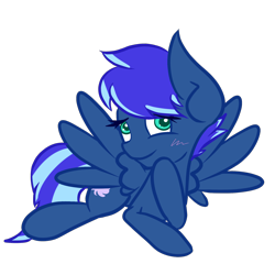 Size: 2000x2000 | Tagged: safe, artist:upsidedownpanda, derpibooru import, oc, oc only, oc:nebula nyx, simple background, solo, transparent background