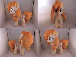 Size: 1597x1199 | Tagged: safe, artist:little-broy-peep, derpibooru import, pear butter, pony, irl, photo, plushie, solo