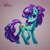 Size: 2125x2125 | Tagged: safe, artist:holivi, derpibooru import, oc, oc only, pony, female, gift art, looking at you, mare, simple background, smiling, solo