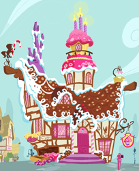 Size: 849x1041 | Tagged: safe, artist:selenaede, derpibooru import, no pony, ponyville, sugarcube corner