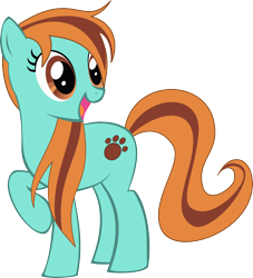 Size: 2538x2793 | Tagged: safe, artist:oceanbreezebrony, derpibooru import, oc, oc:snowtrail, earth pony, pony, female, high res, mare, simple background, solo, transparent background, vector