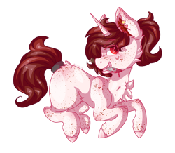 Size: 1200x1045 | Tagged: safe, artist:person8149, derpibooru import, oc, oc:blood slice, pony, unicorn, blood, chest fluff, female, knife, looking at you, mare, mouth hold, simple background, solo, transparent background