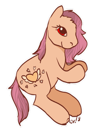 Size: 1024x1255 | Tagged: safe, artist:kittncat, derpibooru import, oc, oc only, g3, simple background, solo, transparent background