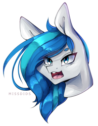 Size: 1024x1318 | Tagged: safe, artist:missdids, derpibooru import, oc, pony, bust, female, mare, solo