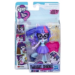 Size: 1500x1500 | Tagged: safe, derpibooru import, sci-twi, spike, twilight sparkle, twilight sparkle (alicorn), alicorn, dragon, better together, equestria girls, my little shop of horrors, school of rock, the finals countdown, clothes, doll, equestria girls minis, glasses, merchandise, plushie, toy