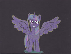 Size: 2552x1940 | Tagged: safe, artist:malte279, derpibooru import, twilight sparkle, twilight sparkle (alicorn), alicorn, gel pen