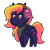 Size: 700x700 | Tagged: safe, artist:glimglam, derpibooru import, oc, oc only, oc:mixtape, bat pony, chibi, clothes, commission, female, freckles, headphones, mare, scarf, simple background, solo, transparent background, vaporwave