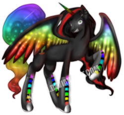 Size: 750x698 | Tagged: safe, artist:kalsmi, derpibooru import, oc, oc only, oc:princess neon boom, alicorn, original species, alicorn oc, converse, neon pony, shoes, simple background, solo, transparent background