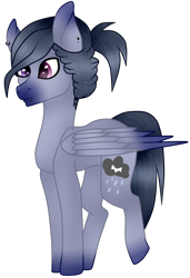 Size: 854x1252 | Tagged: safe, artist:cindydreamlight, derpibooru import, oc, oc:ashlan, pegasus, pony, male, simple background, solo, stallion, transparent background