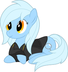 Size: 4180x4397 | Tagged: safe, artist:waveywaves, derpibooru import, oc, oc only, oc:crivet, earth pony, pony, absurd resolution, clothes, female, hoodie, mare, simple background, solo, transparent background